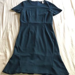 Banana Republic Hunter Green Dress NWT